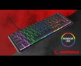 Rampage Klawiatura Mechaniczna REBEL niskoprofilowa gaming podświetlana Rampage Klawiatura Mechaniczna REBEL niskoprofilowa gaming podświetlana
