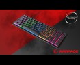 Rampage Klawiatura Mechaniczna REBEL niskoprofilowa gaming podświetlana Rampage Klawiatura Mechaniczna REBEL niskoprofilowa gaming podświetlana