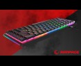 Rampage Klawiatura Mechaniczna REBEL niskoprofilowa gaming podświetlana Rampage Klawiatura Mechaniczna REBEL niskoprofilowa gaming podświetlana