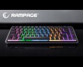 Rampage Klawiatura Mechaniczna REBEL niskoprofilowa gaming podświetlana Rampage Klawiatura Mechaniczna REBEL niskoprofilowa gaming podświetlana