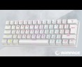 Rampage Plower K60 Klawiatura Mechaniczna biała gamingowa RGB Blue Switch Rampage Plower K60 Klawiatura Mechaniczna biała gamingowa RGB Blue Switch