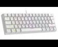 Rampage Plower K60 Klawiatura Mechaniczna biała gamingowa RGB Blue Switch Rampage Plower K60 Klawiatura Mechaniczna biała gamingowa RGB Blue Switch