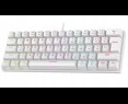 Rampage Plower K60 Klawiatura Mechaniczna biała gamingowa RGB Blue Switch Rampage Plower K60 Klawiatura Mechaniczna biała gamingowa RGB Blue Switch