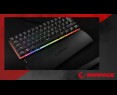 Rampage Plower K60 klawiatura mechaniczna gaming Blue Switch czarna Rampage Plower K60 klawiatura mechaniczna gaming Blue Switch czarna