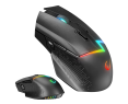 Mysz Rampage DROP M3 gaming bezprzewodowa 1000Hz RGB czarna ergonomiczna Mysz Rampage DROP M3 gaming bezprzewodowa 1000Hz RGB czarna ergonomiczna
