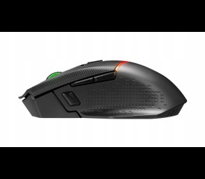 Mysz Rampage DROP M3 gaming bezprzewodowa 1000Hz RGB czarna ergonomiczna