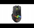 Mysz Rampage DROP M3 gaming bezprzewodowa 1000Hz RGB czarna ergonomiczna Mysz Rampage DROP M3 gaming bezprzewodowa 1000Hz RGB czarna ergonomiczna