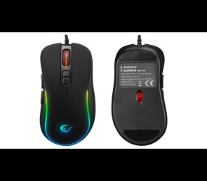 Mysz Rampage X-JAMMER V2 RGB 12800 DPI gaming wydajna makro