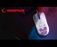 Rampage BLINK myszka gamingowa 12800 DPI RGB ergonomiczna biała Rampage BLINK myszka gamingowa 12800 DPI RGB ergonomiczna biała