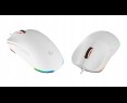 Rampage BLINK myszka gamingowa 12800 DPI RGB ergonomiczna biała Rampage BLINK myszka gamingowa 12800 DPI RGB ergonomiczna biała