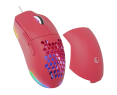 Rampage BLINK myszka gamingowa 12800 DPI RGB różowa ergonomiczna Rampage BLINK myszka gamingowa 12800 DPI RGB różowa ergonomiczna