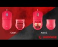 Rampage BLINK myszka gamingowa 12800 DPI RGB różowa ergonomiczna Rampage BLINK myszka gamingowa 12800 DPI RGB różowa ergonomiczna