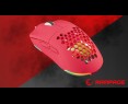Rampage BLINK myszka gamingowa 12800 DPI RGB różowa ergonomiczna Rampage BLINK myszka gamingowa 12800 DPI RGB różowa ergonomiczna