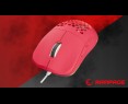 Rampage BLINK myszka gamingowa 12800 DPI RGB różowa ergonomiczna Rampage BLINK myszka gamingowa 12800 DPI RGB różowa ergonomiczna