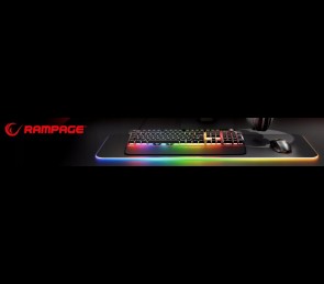 Rampage BLINK myszka gamingowa 12800 DPI RGB różowa ergonomiczna