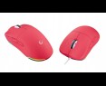 Rampage BLINK myszka gamingowa 12800 DPI RGB różowa ergonomiczna Rampage BLINK myszka gamingowa 12800 DPI RGB różowa ergonomiczna
