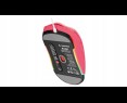 Rampage BLINK myszka gamingowa 12800 DPI RGB różowa ergonomiczna Rampage BLINK myszka gamingowa 12800 DPI RGB różowa ergonomiczna