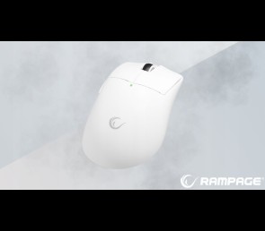 Rampage Blitz Ultimate mysz bezprzewodowa gaming PAW3950 30000 DPI biała