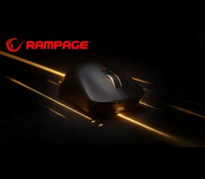 Rampage Clax mysz bezprzewodowa gaming ultralekka 54g PAW3311 24000 DPI