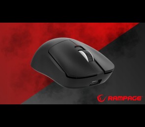 Rampage Clax mysz bezprzewodowa gaming ultralekka 54g PAW3311 24000 DPI