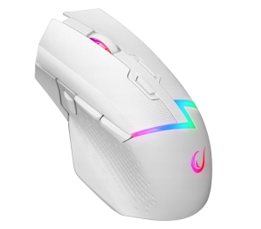Rampage DROP M3 mysz bezprzewodowa gaming 1000Hz RGB biała