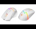 Rampage DROP M3 mysz bezprzewodowa gaming 1000Hz RGB biała Rampage DROP M3 mysz bezprzewodowa gaming 1000Hz RGB biała