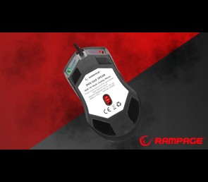 Rampage Mysz SPEAR V2 gamingowa RGB 12800 DPI 1kHz makro