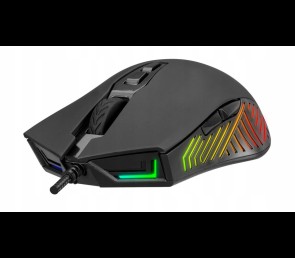 Rampage Mysz SPEAR V2 gamingowa RGB 12800 DPI 1kHz makro