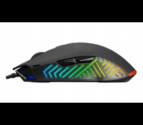 Rampage Mysz SPEAR V2 gamingowa RGB 12800 DPI 1kHz makro