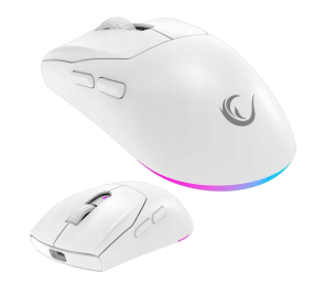Rampage Prote M5 mysz bezprzewodowa gaming 24000 DPI 1000 Hz lekka RGB