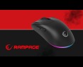 Rampage Prote M5 mysz gamingowa bezprzewodowa 24000 DPI 1000Hz RGB czarna Rampage Prote M5 mysz gamingowa bezprzewodowa 24000 DPI 1000Hz RGB czarna