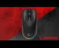 Rampage Prote M5 mysz gamingowa bezprzewodowa 24000 DPI 1000Hz RGB czarna Rampage Prote M5 mysz gamingowa bezprzewodowa 24000 DPI 1000Hz RGB czarna