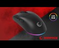 Rampage Prote M5 mysz gamingowa bezprzewodowa 24000 DPI 1000Hz RGB czarna Rampage Prote M5 mysz gamingowa bezprzewodowa 24000 DPI 1000Hz RGB czarna