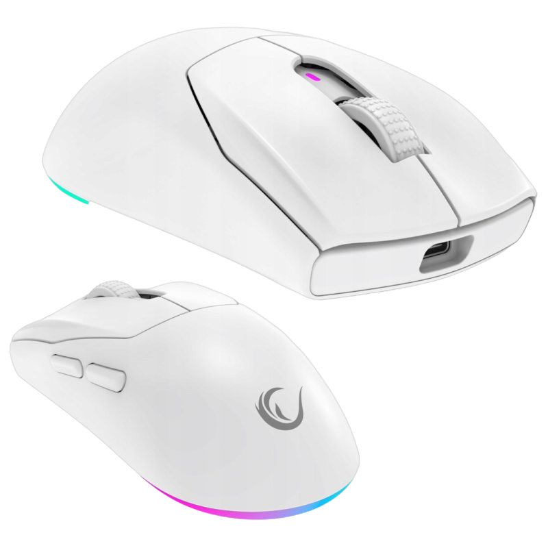 Rampage Prote M5 Pro mysz bezprzewodowa gaming 26000 DPI RGB lekka