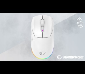 Rampage Prote M5 Pro mysz bezprzewodowa gaming 26000 DPI RGB lekka