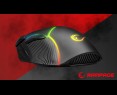 Rampage SMX G39 Comfort myszka gamingowa 12800 DPI programowalna RGB czarna Rampage SMX G39 Comfort myszka gamingowa 12800 DPI programowalna RGB czarna