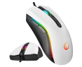 Rampage SMX-R44 V2 mysz gamingowa 12800 DPI RGB Huano 1000Hz biała Rampage SMX-R44 V2 mysz gamingowa 12800 DPI RGB Huano 1000Hz biała