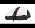 Rampage SMX-R44 V2 mysz gamingowa 12800 DPI RGB Huano 1000Hz biała Rampage SMX-R44 V2 mysz gamingowa 12800 DPI RGB Huano 1000Hz biała