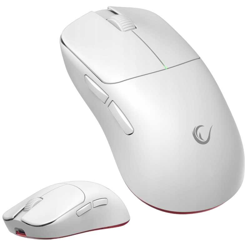 Rampage Tilion Mysz bezprzewodowa Biała gaming 24000 DPI ergonomiczna Rampage Tilion Mysz bezprzewodowa Biała gaming 24000 DPI ergonomiczna