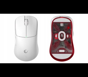 Rampage Tilion Mysz bezprzewodowa Biała gaming 24000 DPI ergonomiczna