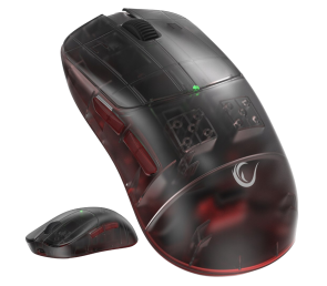 Rampage Tilion mysz bezprzewodowa gaming 24000 DPI Huano USB-C czarna