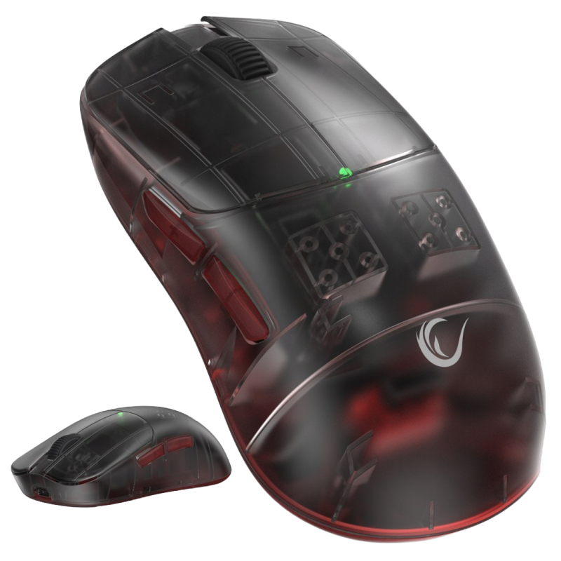 Rampage Tilion mysz bezprzewodowa gaming 24000 DPI Huano USB-C czarna