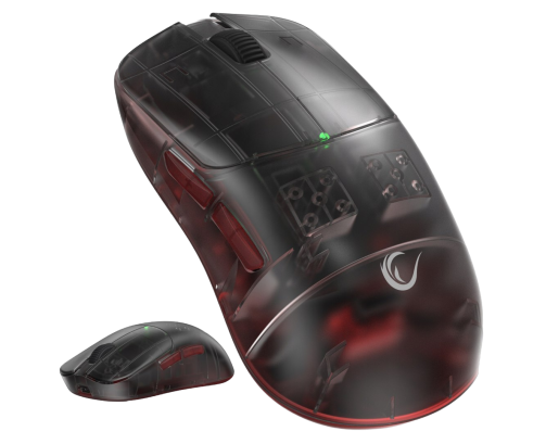 Rampage Tilion mysz bezprzewodowa gaming 24000 DPI Huano USB-C czarna