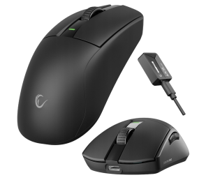 Rampage Zenith Pro Black mysz bezprzewodowa gaming 26000 DPI ultralekka