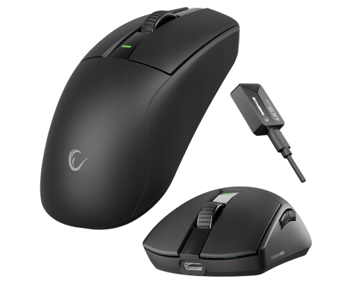 Rampage Zenith Pro Black mysz bezprzewodowa gaming 26000 DPI ultralekka