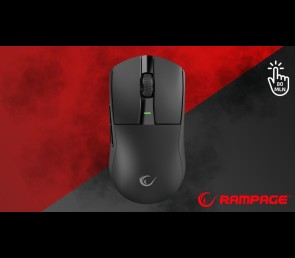 Rampage Zenith Pro Black mysz bezprzewodowa gaming 26000 DPI ultralekka