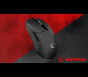 Rampage Zenith Pro Black mysz bezprzewodowa gaming 26000 DPI ultralekka