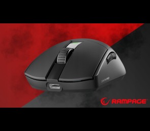 Rampage Zenith Pro Black mysz bezprzewodowa gaming 26000 DPI ultralekka