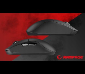 Rampage Zenith Pro Black mysz bezprzewodowa gaming 26000 DPI ultralekka