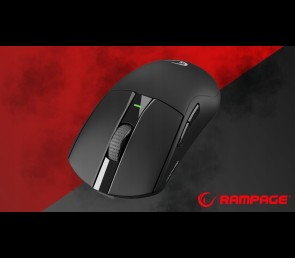 Rampage Zenith Pro Black mysz bezprzewodowa gaming 26000 DPI ultralekka